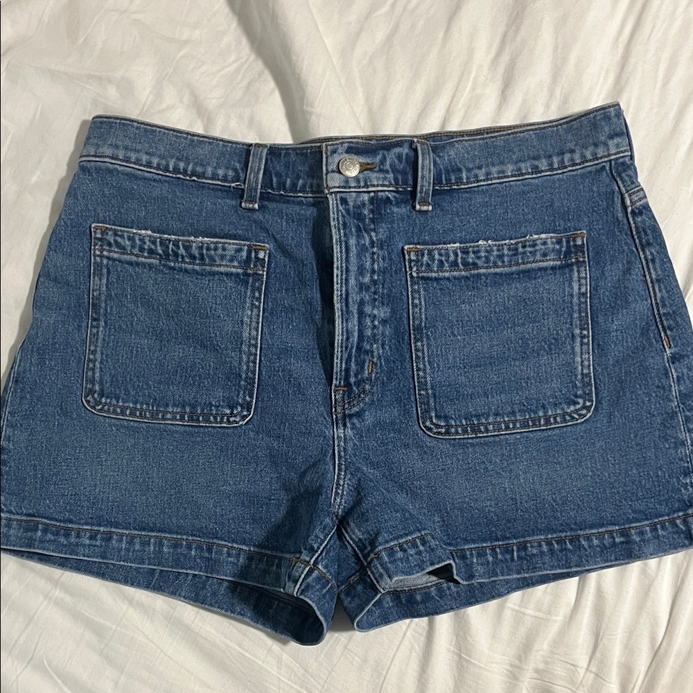 Madewell Blue Jean Shorts